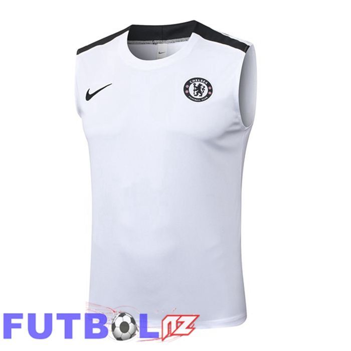 Chalecos De Futbol FC Chelsea Blanco 2025/2026