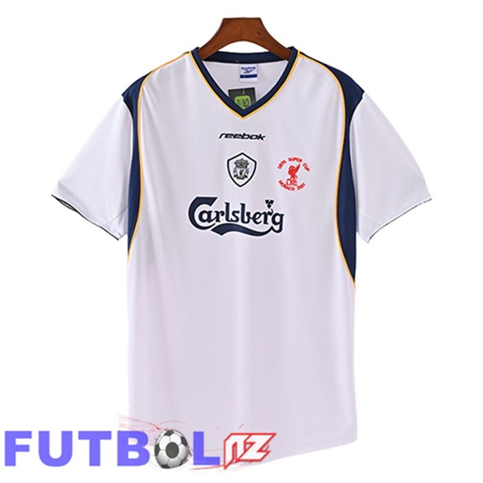 Camisetas De Futbol FC Liverpool Retro Segunda 2001/2002
