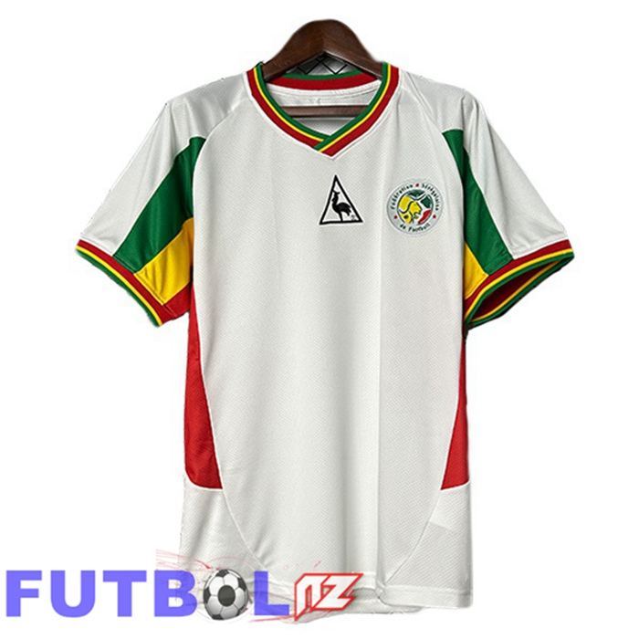 Camisetas De Futbol Senegal Retro Primera Blanco 2002