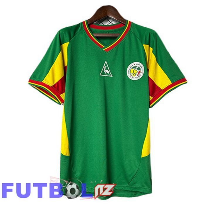 Camisetas De Futbol Senegal Retro Segunda Verde 2002