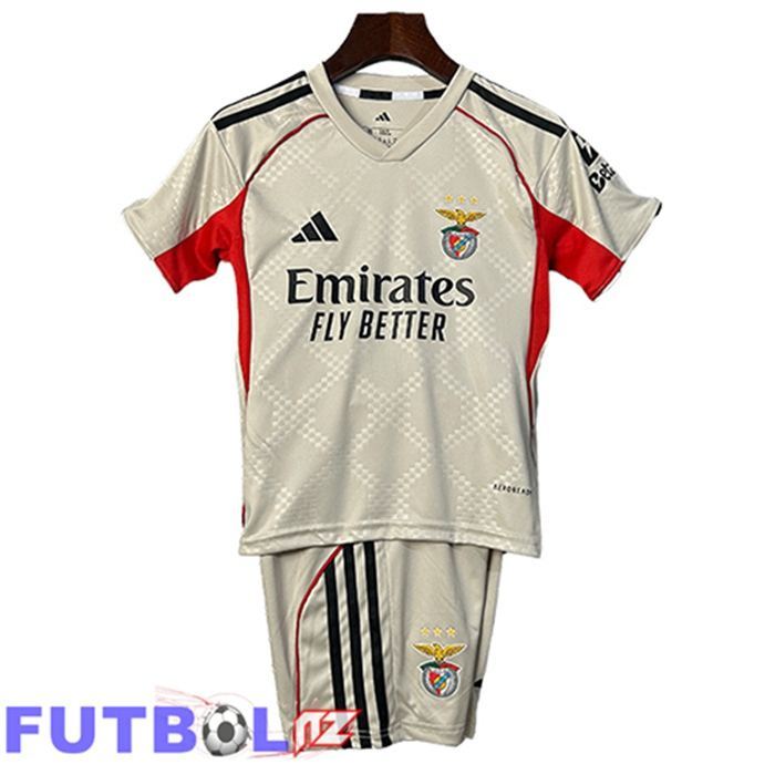 Camisetas De Futbol Benfica Ninos Segunda 2025 2026