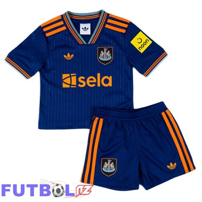 Camisetas De Futbol Newcastle United Ninos Tercera Azul 2025/2026