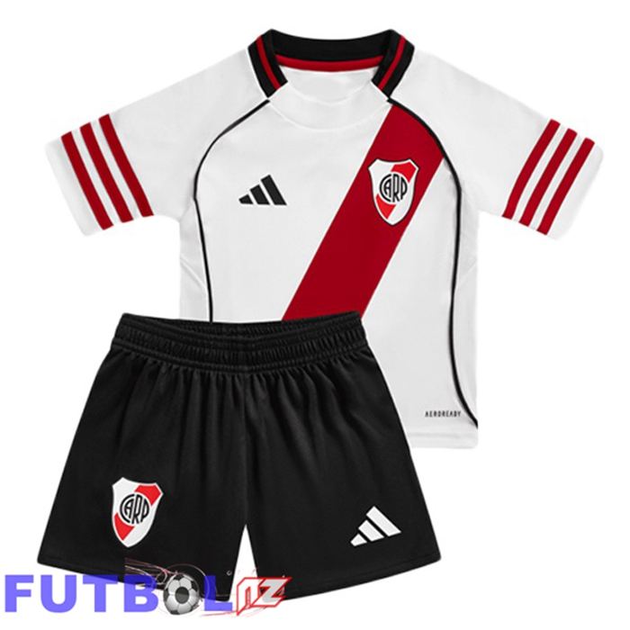 Camisetas De Futbol River Plate Ninos Primera Azul 2025/2026