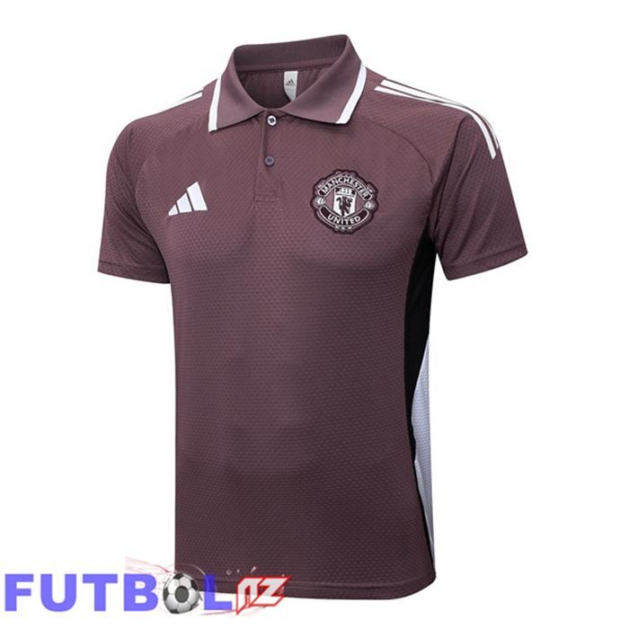 Camiseta Polo Manchester United Púrpura 2025/2026
