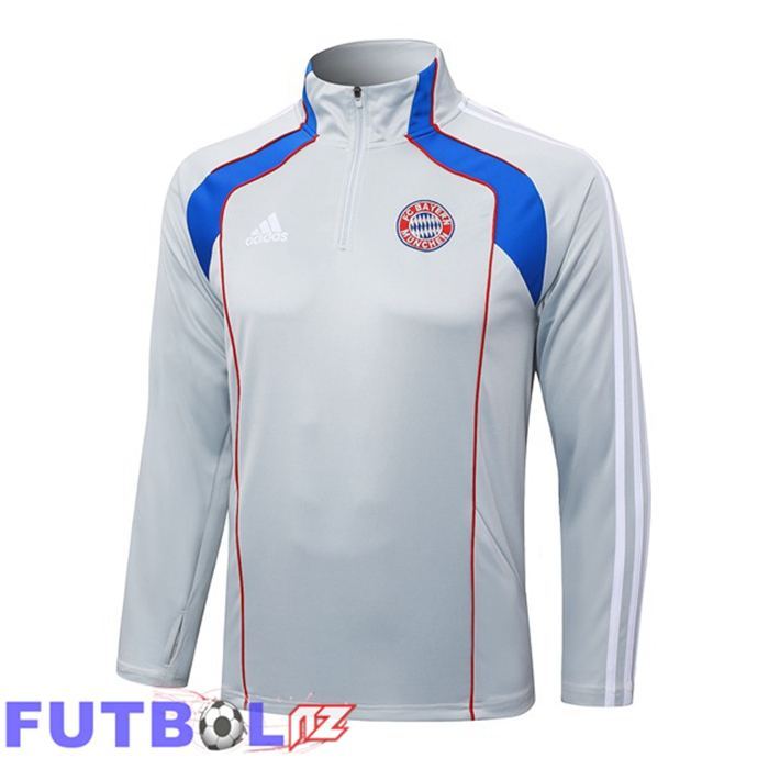 Sudadera De Entrenamiento Bayern Munich Gris 2025/2026