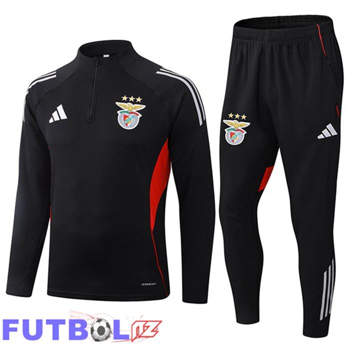 Chandal Equipos De Futbol S.L Benfica Negro 2025/2026 Chandal Equipos De Futbol S.L Benfica Negro 2025/2026
