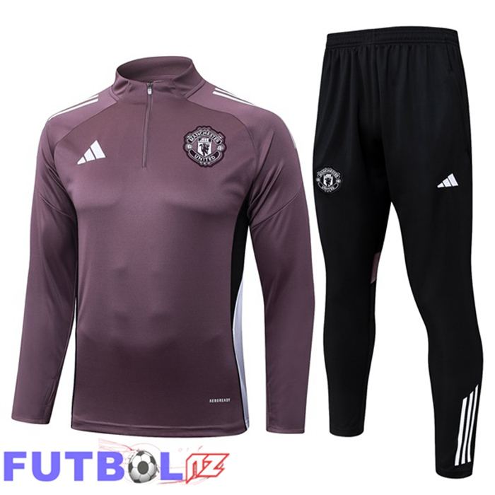 Chandal Equipos De Futbol Manchester United Púrpura 2025/2026