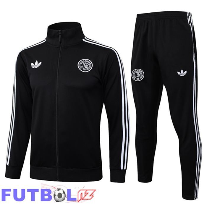 Chandal Equipos De Futbol - Chaqueta Alemania Negro 2025/2026