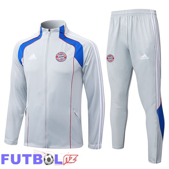 Chandal Equipos De Futbol - Chaqueta Bayern Munich Gris 2025/2026