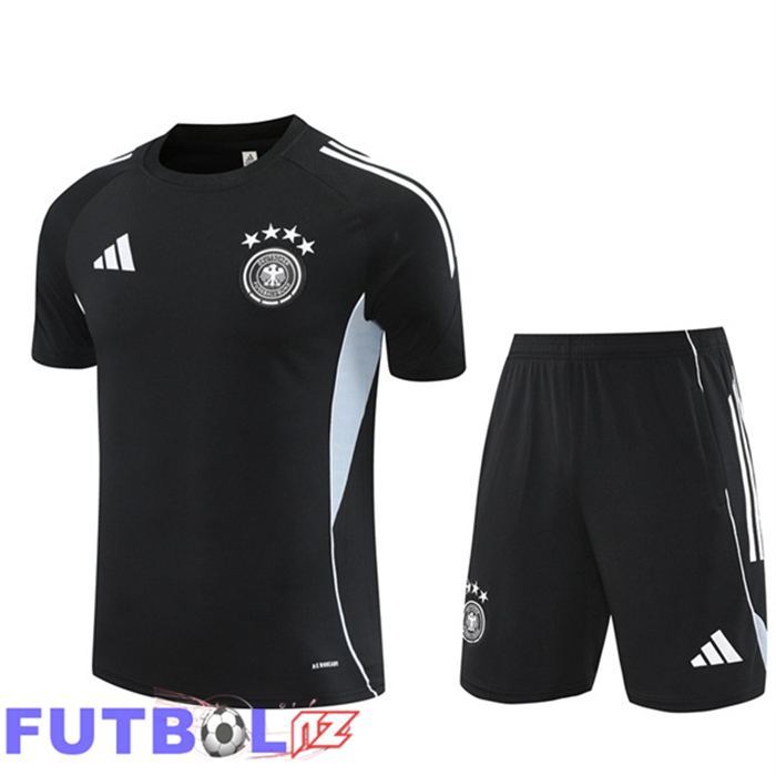 Camiseta Entrenamiento Alemania + Cortos Negro 2025/2026