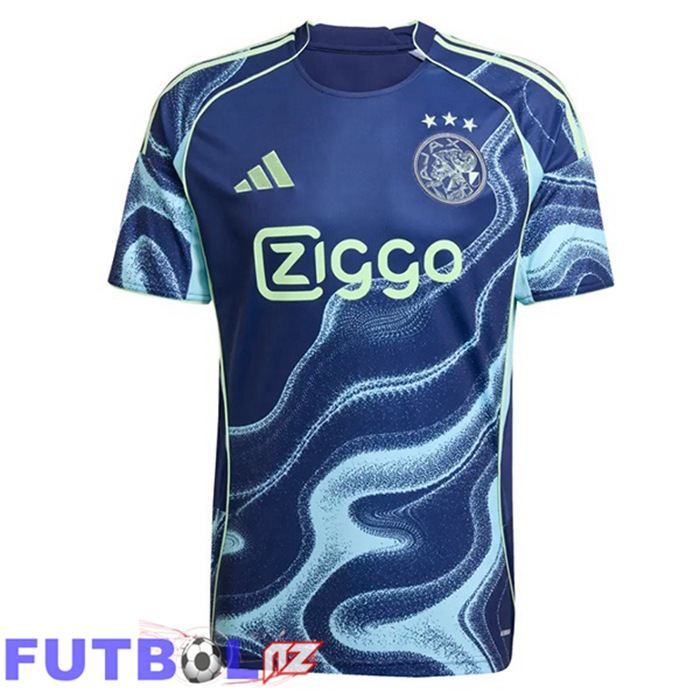 Camisetas De Futbol AFC Ajax Segunda Azul 2025/2026