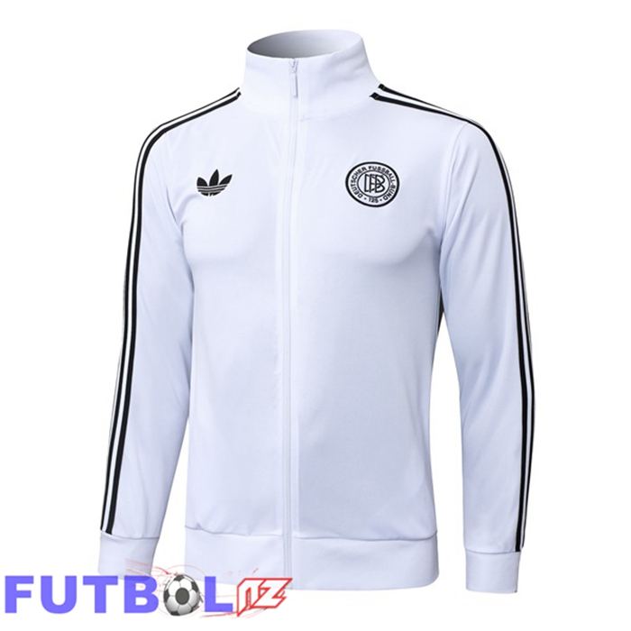 Chaquetas Futbol Alemania Blanco 2025/2026