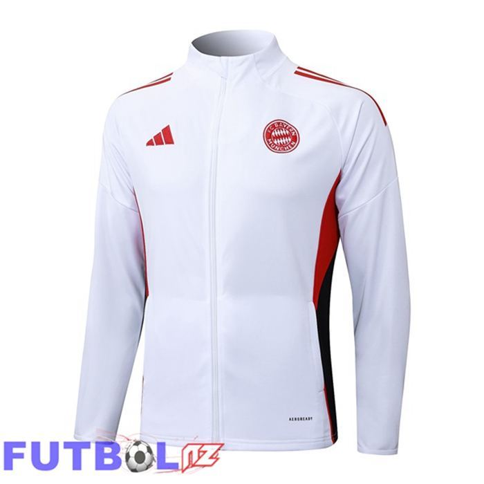 Chaquetas Futbol Bayern Munich Blanco 2025/2026