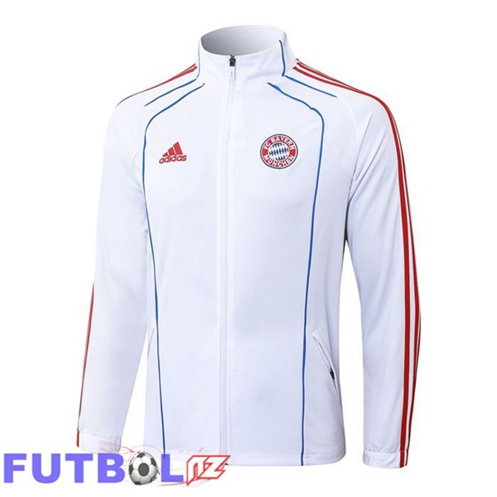 Chaquetas Futbol Bayern Munich Blanco 2025/2026
