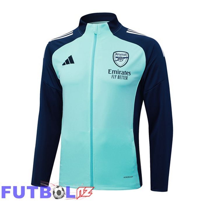 Chaquetas Futbol Arsenal Verde Azul Real 2025/2026