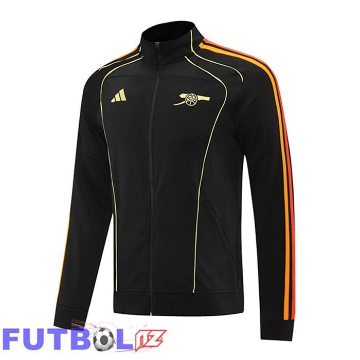 Chaquetas Futbol Arsenal Negro 2025/2026