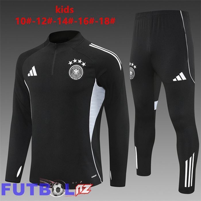 Chandal Equipos De Futbol Alemania Ninos Negro 2025/2026