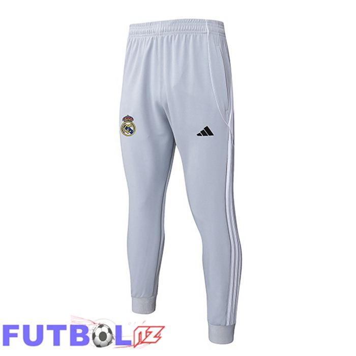 Pantalon Entrenamiento Real Madrid Gris 2025/2026