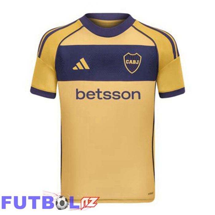 Camisetas De Futbol Boca Juniors Segunda Amarillo 2025/2026