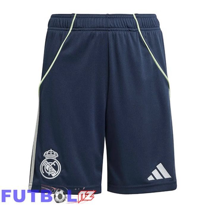 Cortos de Futbol Real Madrid Segunda Azul Real 2025/2026