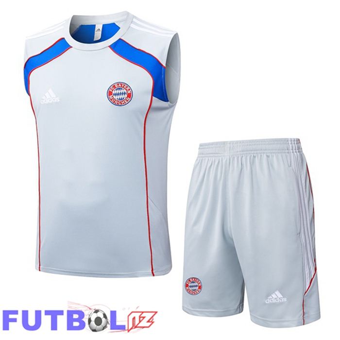 Chalecos De Futbol Bayern Munich + Cortos Blanco 2025/2026