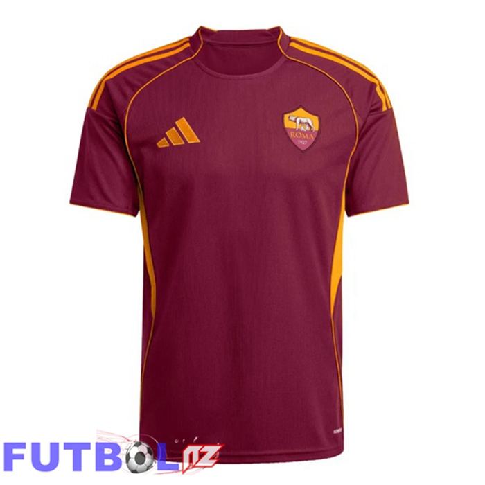 Camisetas De Futbol AS Roma Primera Rojo 2025/2026