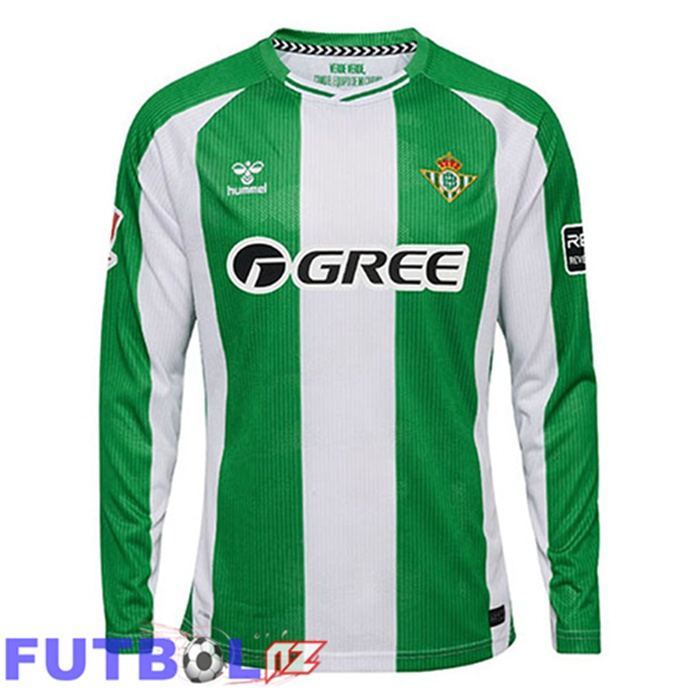 Camisetas De Futbol Real Betis Manga Larga Primera 2025 2026