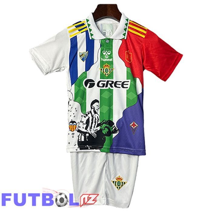 Camisetas De Futbol Real Betis Ninos Edición Especial Verde Blanco 2025 2026