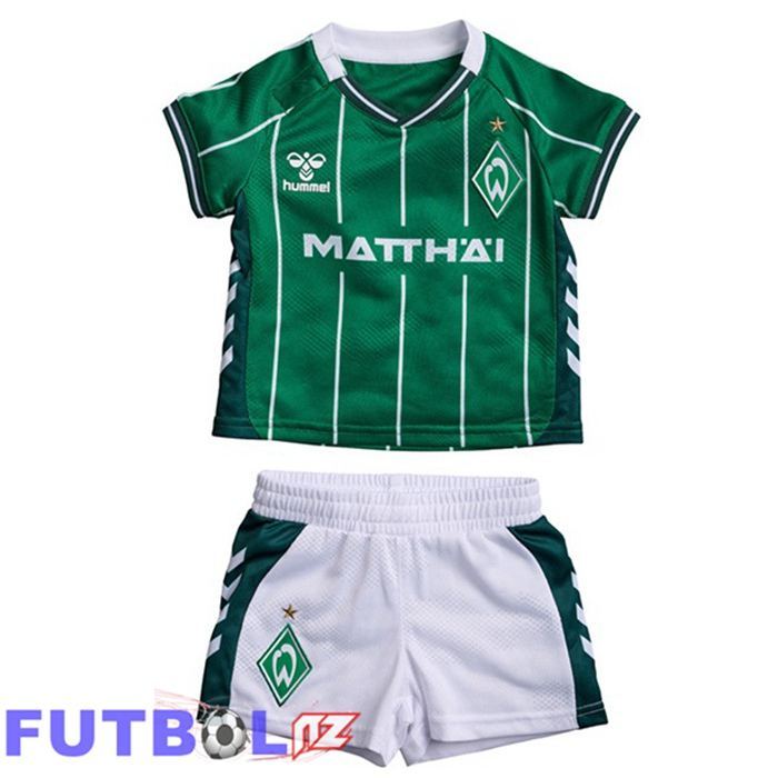 Camisetas De Futbol SV Werder Bremen Ninos Primera Verde 2025/2026