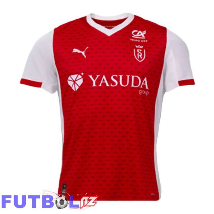 Camisetas De Futbol Stade De Reims Primera Rojo 2025/2026