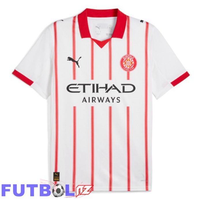Camisetas De Futbol Girona Primera Rojo Blanco 2025/2026