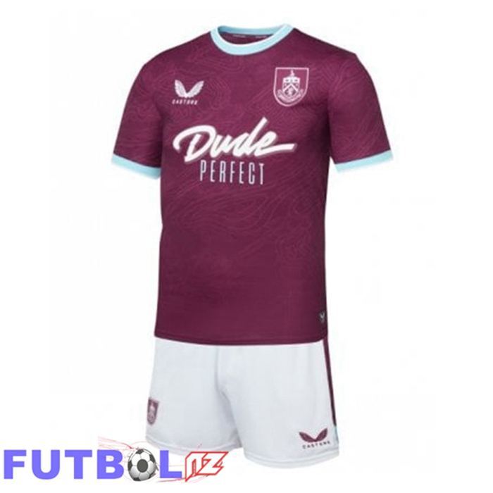 Camisetas De Futbol Burnley Ninos Primera Púrpura 2025/2026