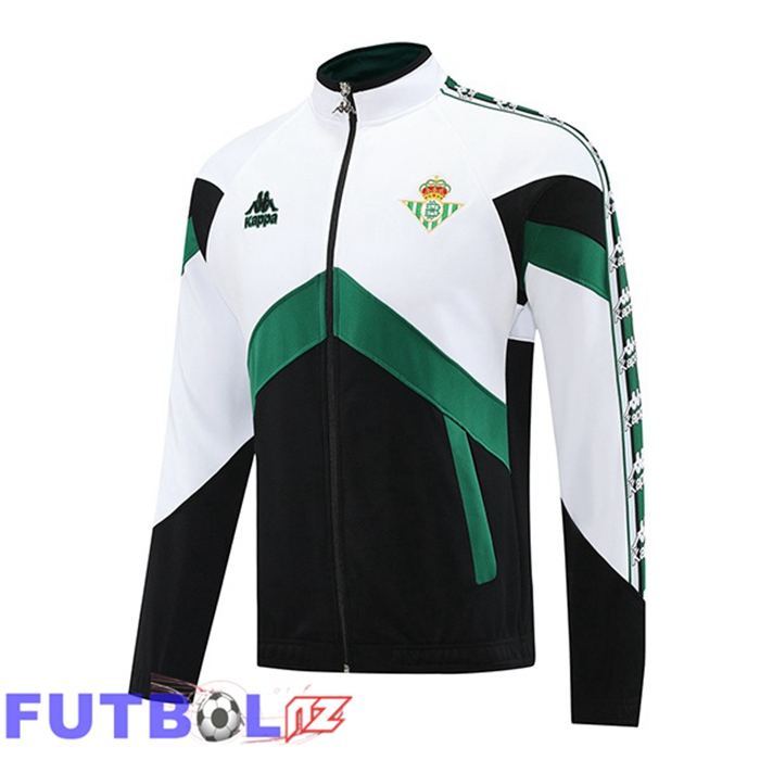 Chaquetas Futbol Real Betis Blanco Verde 2025/2026