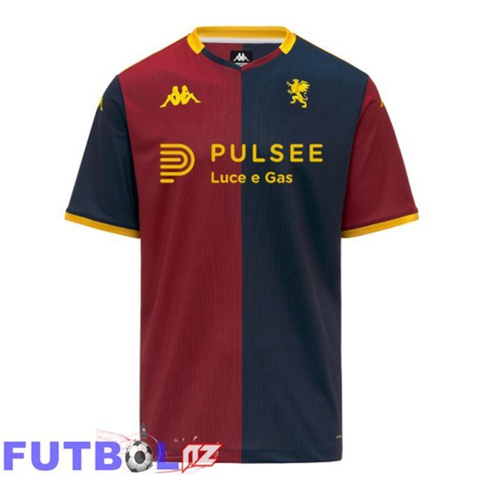 Camisetas De Futbol Genoa CFC Primera Rojo Azul Real 2025/2026