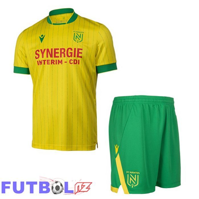 Camisetas De Futbol FC Nantes Ninos Primera Amarillo 2025/2026