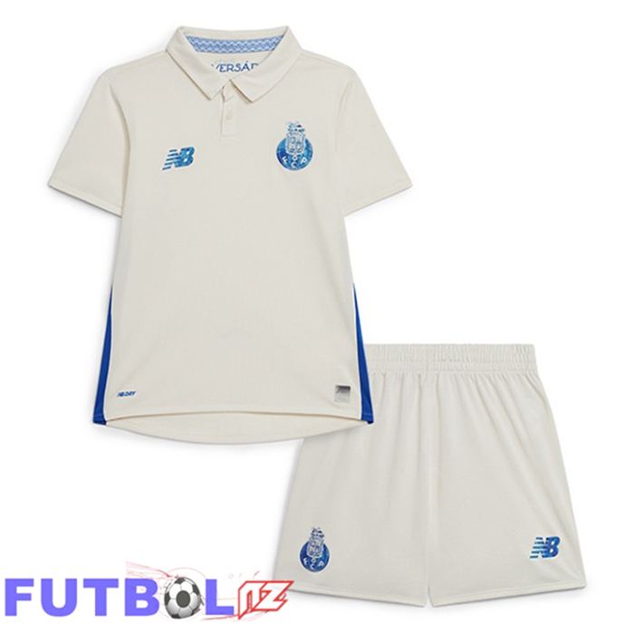 Camisetas De Futbol FC Porto Ninos Tercera Blanco 2025/2026