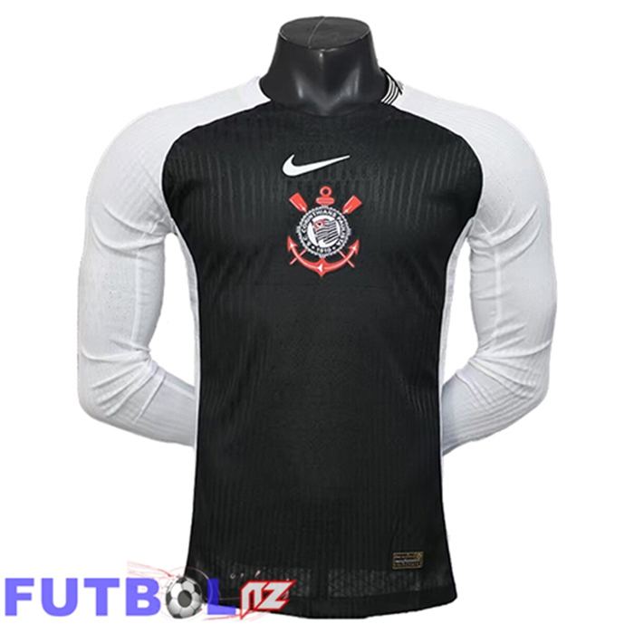 Camisetas De Futbol Corinthians Manga Larga Segunda 2025 2026