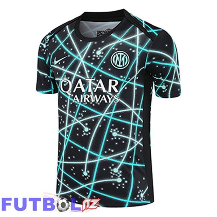 Camiseta Entrenamiento Inter Milan Negro Azul 2025 2026