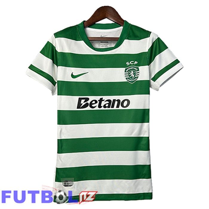 Camisetas De Futbol Sporting Mujer Primera 2025 2026