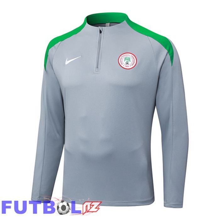 Sudadera De Entrenamiento Nigeria Gris 2025/2026