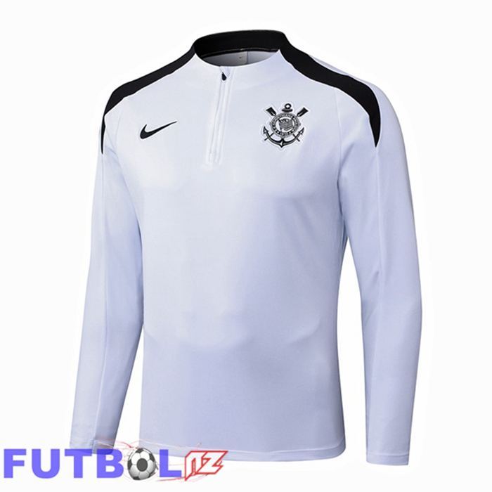 Sudadera De Entrenamiento Corinthians Blanco 2025/2026
