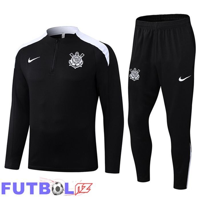 Chandal Equipos De Futbol Corinthians Negro 2025/2026