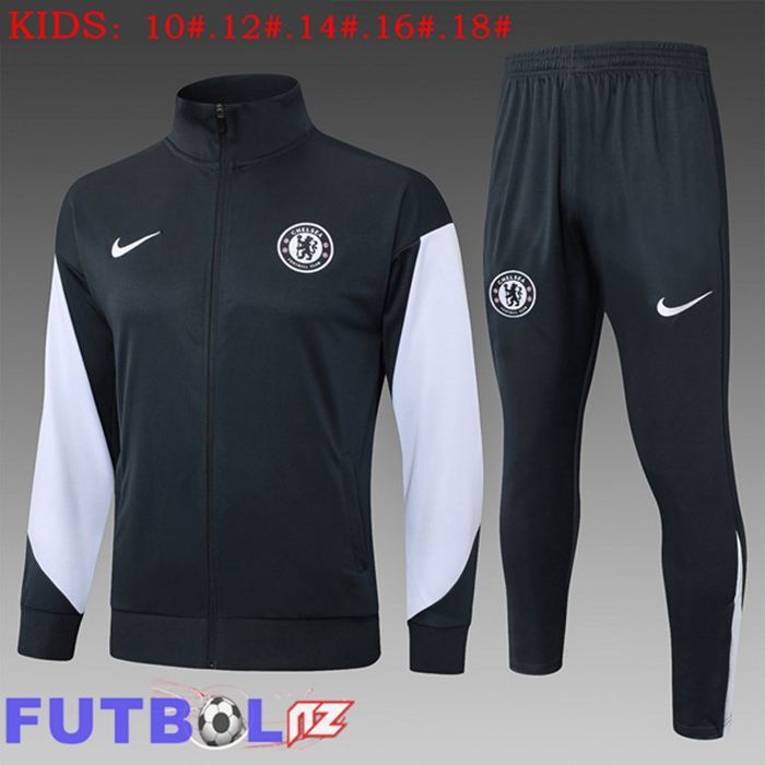 Chandal Equipos De Futbol - Chaqueta FC Chelsea Gris 2025/2026