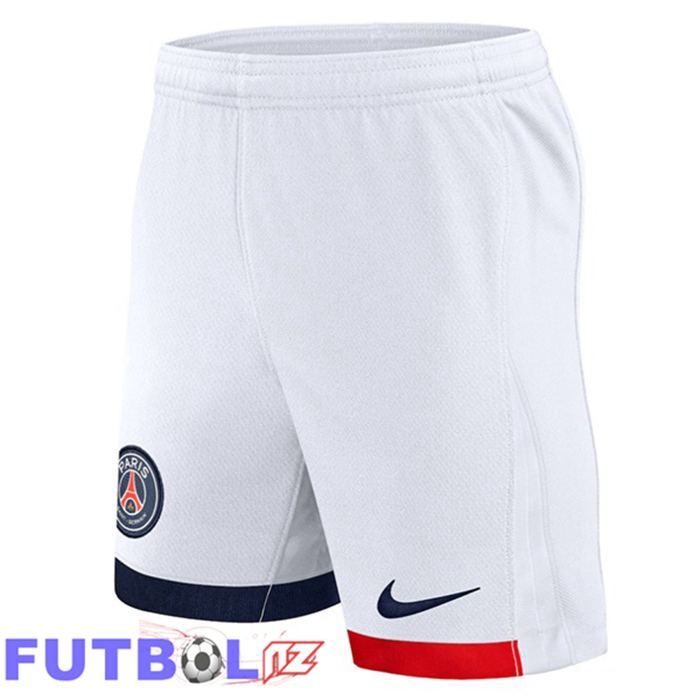 Cortos de Futbol Paris PSG Segunda Blanco 2025/2026