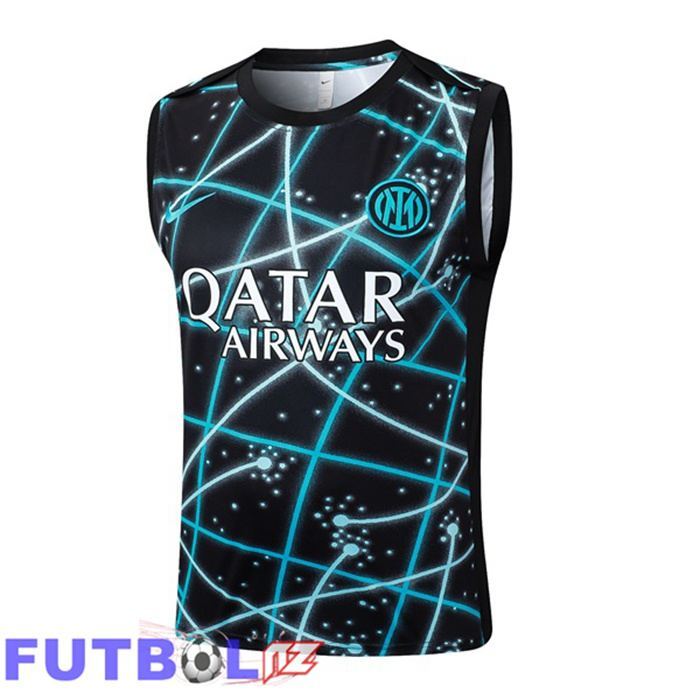 Chalecos De Futbol Inter Milan Negro Azul 2025/2026