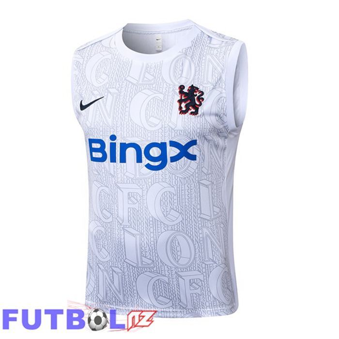 Chalecos De Futbol FC Chelsea Blanco 2025/2026