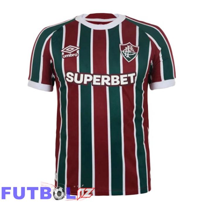 Camisetas De Futbol Fluminense Primera Rojo Verde 2025/2026