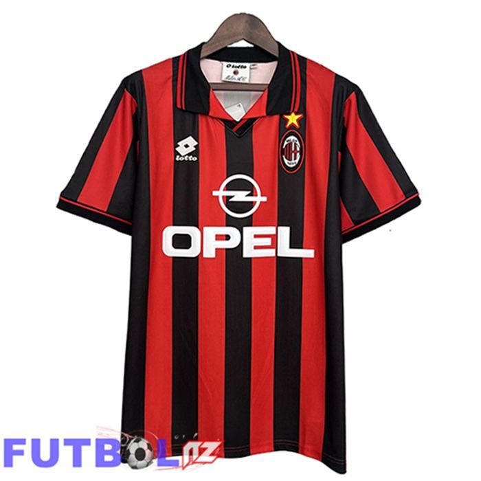Camisetas De Futbol AC Milan Retro Primera 1997 1998