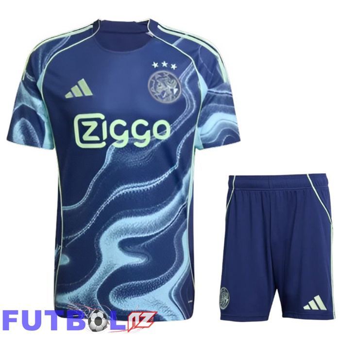 Camisetas De Futbol AFC Ajax Segunda + Cortos 2025 2026