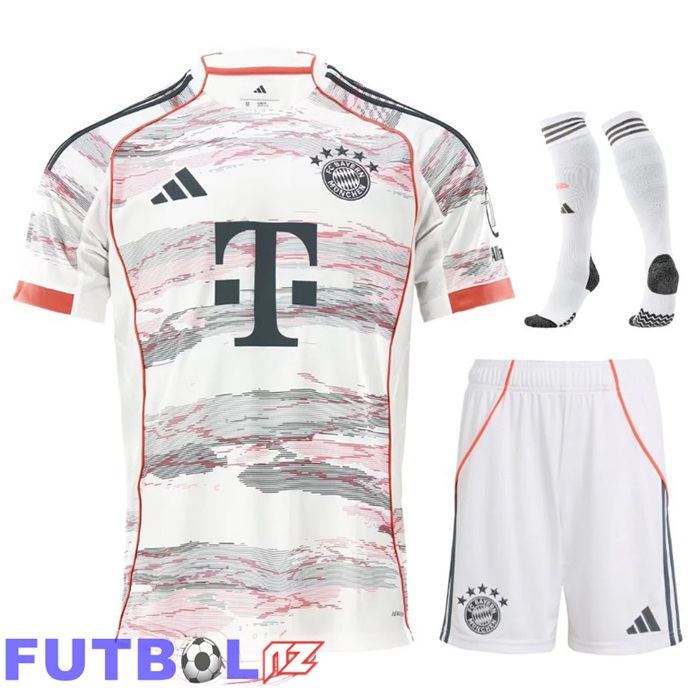 Camisetas De Futbol Bayern Munich Segunda (Cortos + Calcetines) 2025 2026